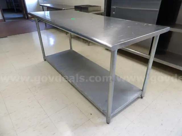 Stainless Steel Preparation Table