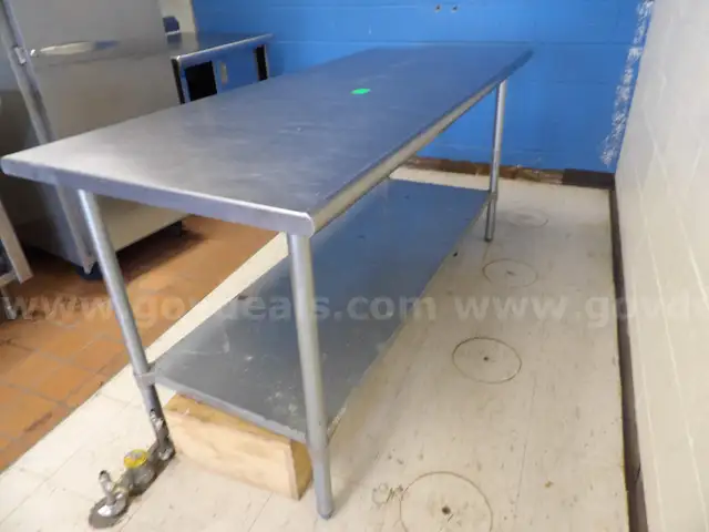Stainless Steel Preparation Table