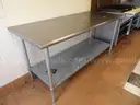 Stainless Steel Preparation Table