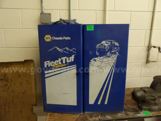Storage Cabinet with Spare Parts