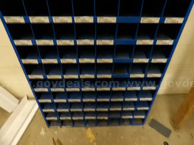 Two Metal Storage Bins