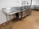 Triple Stainless Steel Sink