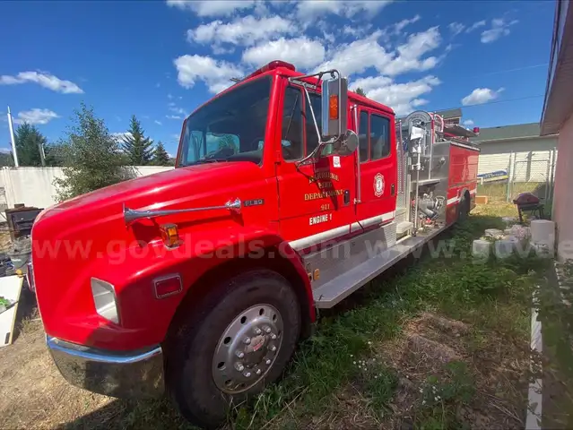 1996 Freightliner FL80 Fire Truck - Cummins Diesel Engine