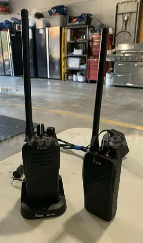 2 - Icom F1000 VHF radios
