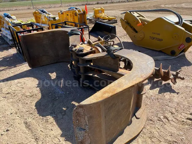 Robo excavator Pulpwood Grapple log Loader Mover