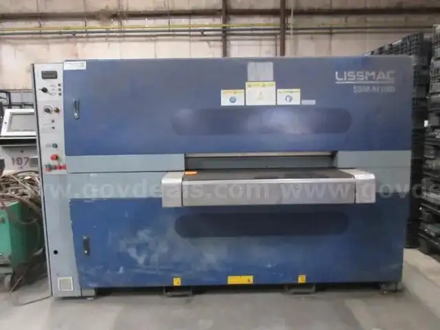 Lissmac SBM-M 1000 Deoxidizer Deburring Machine