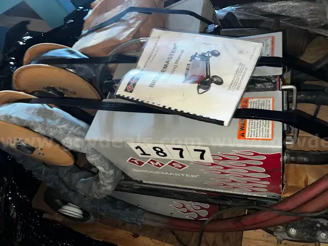 TMS BridgeMaster Metalizing Twin Wire Thermal Arc Spraying Welder & Gun