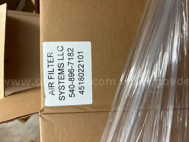 8.38&#x22; ID x 12.74&#x22; OD x 22&#x22; OAL Farr Flange/Closed Filters