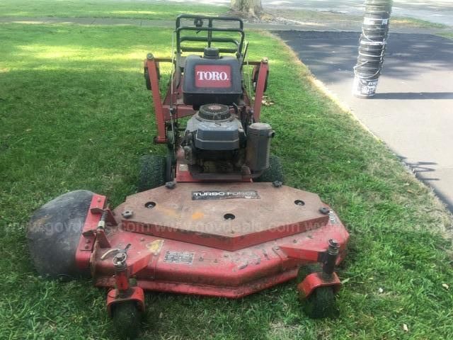 Toro Tru Trak Turbo Force 48 Mower Stand Walk Behind AllSurplus