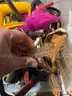 Big bin lot of drill bits, threaders, tools, irwin, craftsman, stanley