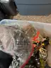 Big bin lot of drill bits, threaders, tools, irwin, craftsman, stanley
