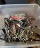 Big bin lot of drill bits, threaders, tools, irwin, craftsman, stanley