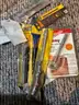 Big bin lot of drill bits, threaders, tools, irwin, craftsman, stanley
