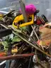 Big bin lot of drill bits, threaders, tools, irwin, craftsman, stanley