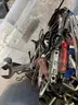Big bin lot of drill bits, threaders, tools, irwin, craftsman, stanley