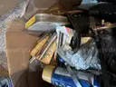 Lot of various tools saws screwdrifters drill bits magnet tools wrenches
