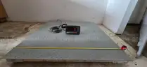 5000 lb 48x48 floor scale
