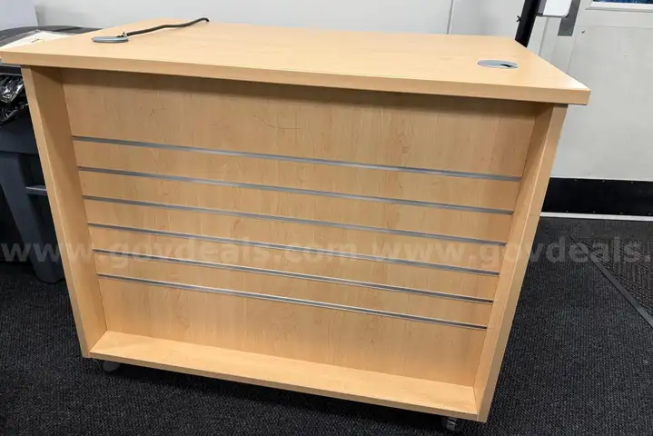 Office Furniture Set – Standing/Service Desk, Table & Filing Cabinet