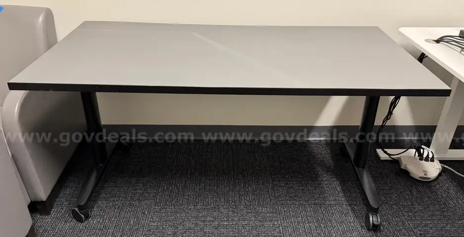 Sturdy Flip-Top Meeting Room Table