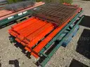 Pallet Racking, Wireway Husky, Beams, Uprights and Decking, 8ft Uprights, 1 Lot