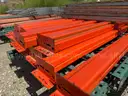Pallet Racking, Wireway Husky, Beams, Uprights and Decking, 8ft Uprights, 1 Lot