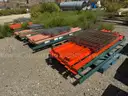 Pallet Racking, Wireway Husky, Beams, Uprights and Decking, 8ft Uprights, 1 Lot