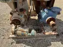Pump Skids, Dual Centrifugal MgO and Lime Slurry Pumps with 10HP Motors, Qty 2 Skids.