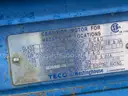 Electric Motor, 125HP, 1182RPM, 460V, 445T, TECO Westinghouse, Qty 1