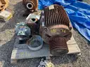 Electric Motors and Pumps, 0.5HP to 60HP, 1Ph and 3Ph, Qty 9