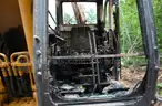 BURNED SALVAGE 2023 KATO HD823 54,000lbs Excavator