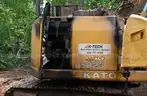 BURNED SALVAGE 2023 KATO HD823 54,000lbs Excavator