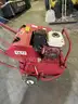 walk behind gas powered lawn aerator