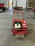 walk behind gas powered lawn aerator