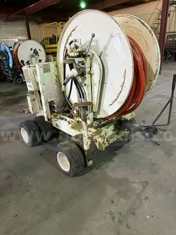 Gas powered sewer jetter