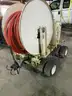 Gas powered sewer jetter