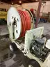 Gas powered sewer jetter