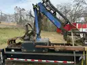 Hydraulic Arm Hydro blaster Gooseneck Trailer