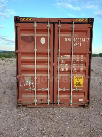 40ft Storage / shipping container. #TCNU 830214