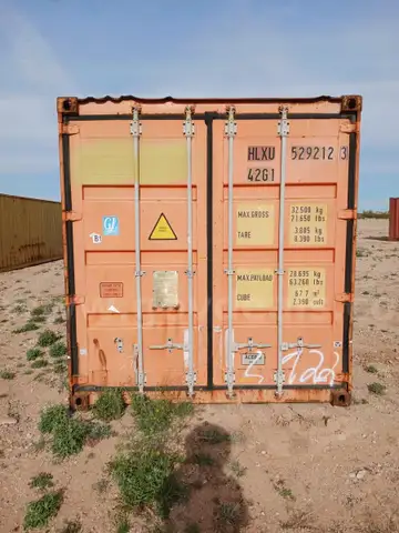 40ft Storage / shipping container. #HLXU 529212