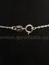 Women&#x27;s Silver chain Marked 925 with Diamond accented statement piece (18 in.)