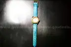 Invicta Angel 1117 Ladies Watch &#x2013; Mother of Pearl Dial &#x2013; Light Blue Leather Strap