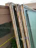 Lot of 8 Windows and Glass