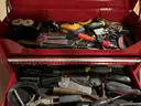 Tools and a Mastercraft toolbox