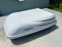 Featherlite Enclosed OFFICE Trailer with Onboard Cummins Generator and Dometic Rooftop A/C Unit CLEAN TITLE