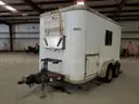 Featherlite Enclosed OFFICE Trailer with Onboard Cummins Generator and Dometic Rooftop A/C Unit CLEAN TITLE