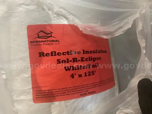 Reflective Insulation Sol-R-Eclipse 4&#x27;x125&#x27;