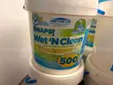 (16) Buckets of Cleaning Wipes 500 to a Big bucket