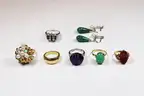 Gold and Sterling Silver Jewelry Lot