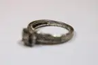 Sterling Diamond Ring