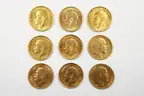 Gold Half British Sovereign Lot